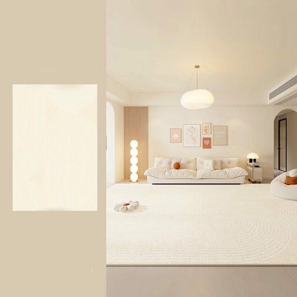 Modern Area Rug Minimalist Large Carpet for Bedroom, Living Room, Home Office, Indoor Décor