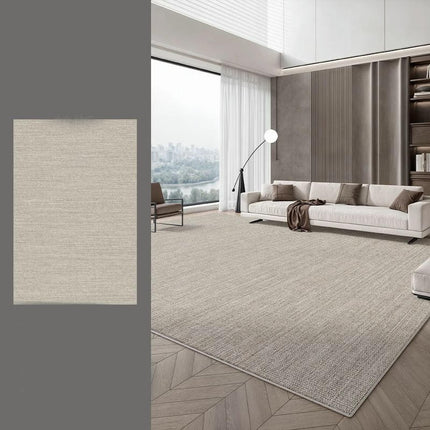 Area Rugs for Bedroom Living Room, Grey Soft Indoor Carpets, Modern Minimalist Carpet