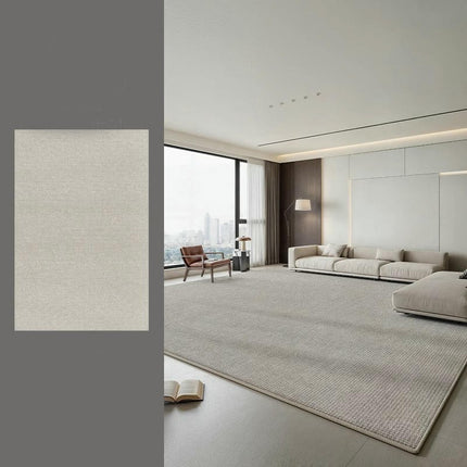 Area Rugs for Bedroom Living Room, Grey Soft Indoor Carpets, Modern Minimalist Carpet
