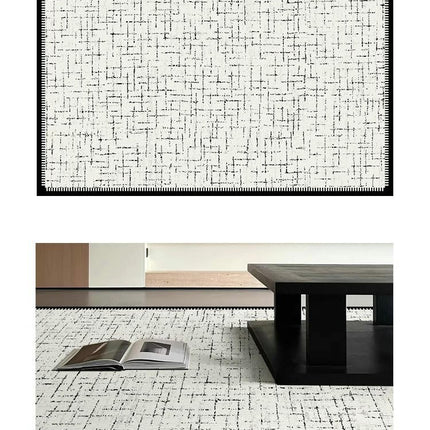 Light Luxury Large Area Rugs for Living Room Soft Carpets, Modern Carpet