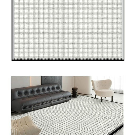 Light Luxury Large Area Rugs for Living Room Soft Carpets, Modern Carpet