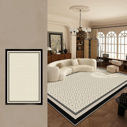 Large Area Rugs Soft Irregular Shaped Carpet Rugs for Living Room Bedroom Washable Rug