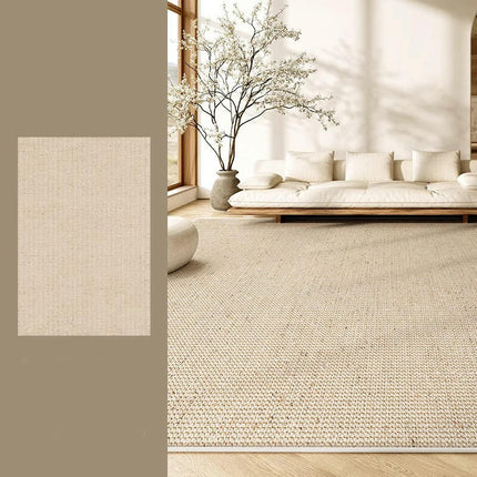 Soft Solid color Carpet Large Area Rugs Rugs for Living Room Bedroom Low-Pile Carpet