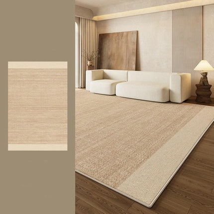 Soft Solid color Carpet Large Area Rugs Rugs for Living Room Bedroom Low-Pile Carpet
