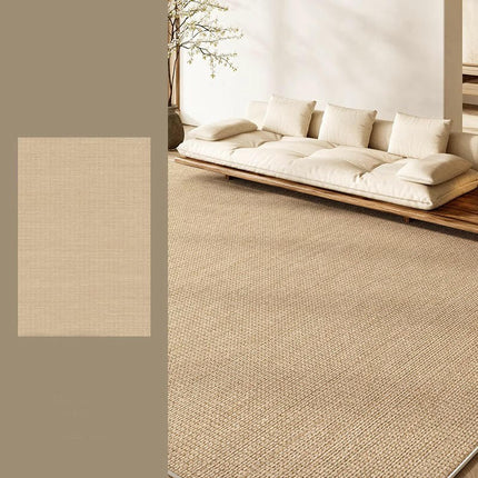 Soft Solid color Carpet Large Area Rugs Rugs for Living Room Bedroom Low-Pile Carpet