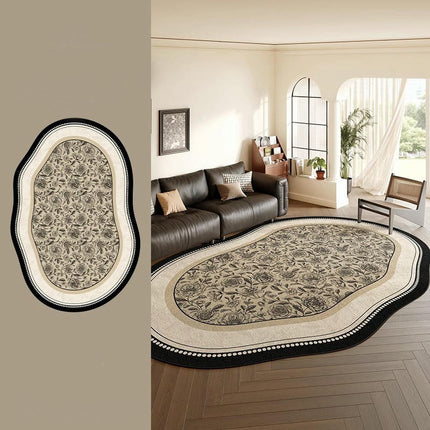 Soft Vintage Carpet Large Area Rugs Rugs for Living Room Bedroom Low-Pile Floor Carpet