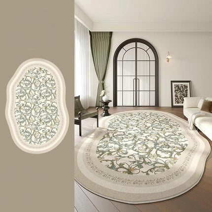 Soft Vintage Carpet Large Area Rugs Rugs for Living Room Bedroom Low-Pile Floor Carpet