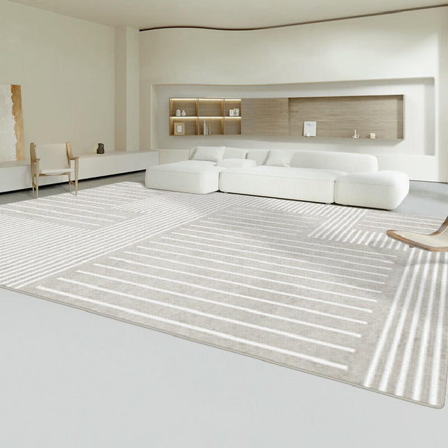 Soft Art Area Rug for Living Room Abstract for Indoor Carpets Geometric Carpet Large Floor Rugs