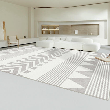 Soft Art Area Rug for Living Room Abstract for Indoor Carpets Geometric Carpet Large Floor Rugs
