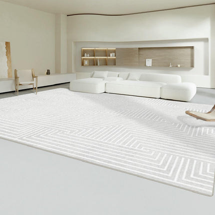 Soft Art Area Rug for Living Room Abstract for Indoor Carpets Geometric Carpet Large Floor Rugs