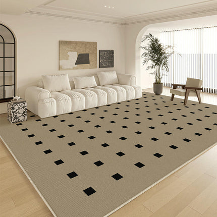 Rugs for Room Decor Indoor Checkered Large Area Rug Large Soft Modern Carpet