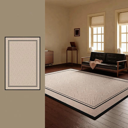 Decor Indoor Retro Large Area Rug Soft Washable Carpet Rugs for Living Room