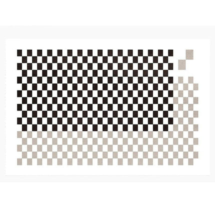 Checkered Area Rug for Bedroom, Large Washable Area Rugs for Living Room,Modern Soft Carpet