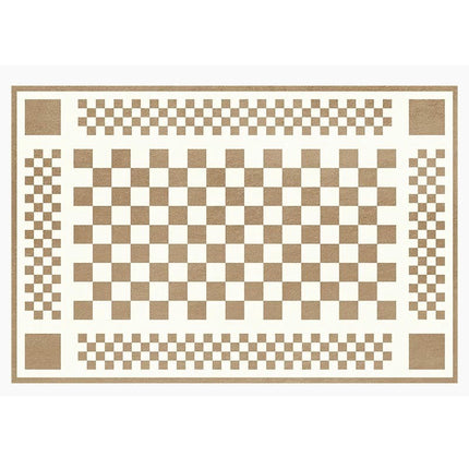 Checkered Area Rug for Bedroom, Large Washable Area Rugs for Living Room,Modern Soft Carpet