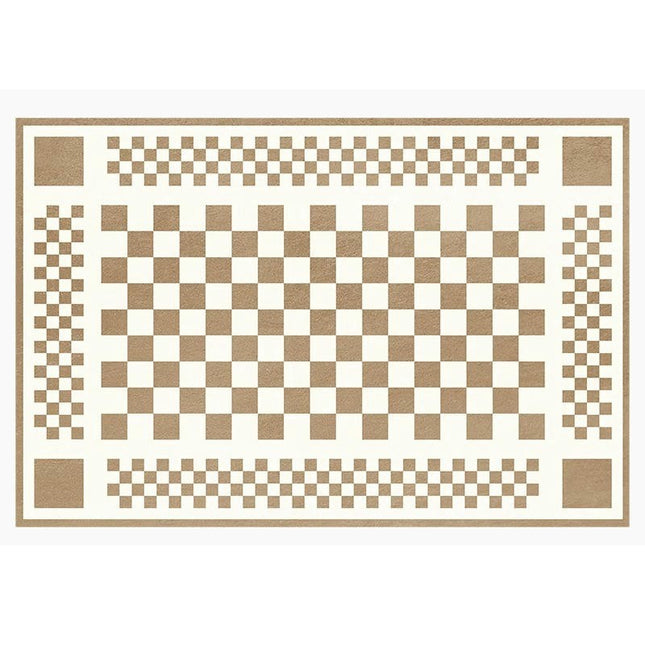 Checkered Area Rug for Bedroom, Large Washable Area Rugs for Living Room,Modern Soft Carpet