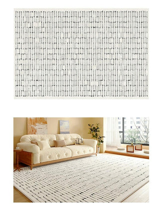Area Rugs Abstract Rugs Modern Large Floor Rugs Cream Carpet for Indoor Living Room