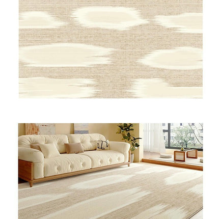 Area Rugs Abstract Rugs Modern Large Floor Rugs Cream Carpet for Indoor Living Room