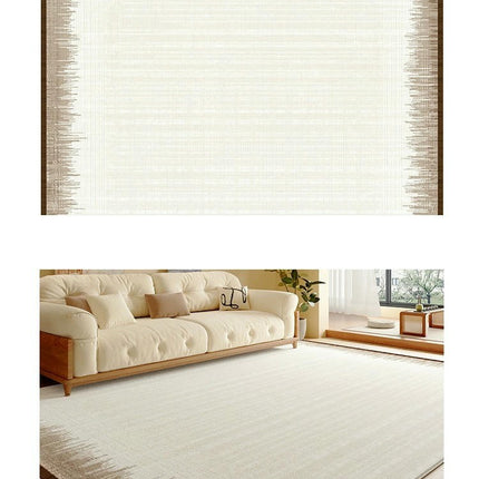 Area Rugs Abstract Rugs Modern Large Floor Rugs Cream Carpet for Indoor Living Room