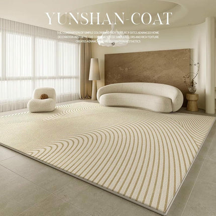 Area Rugs for Living Room Modern Large Floor Rugs Cream Carpet for Indoor