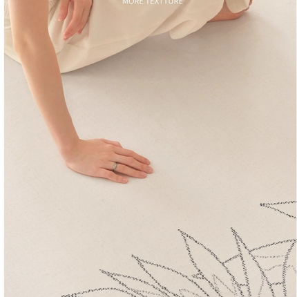 Cream Carpets Area Rugs for Room Large Floor Rugs Indoor Rug for Living Room Bedroom