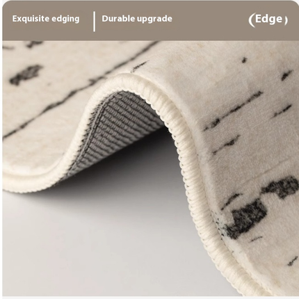 Cream Area Rug Non-Slip Modern Rugs Large Floor Rugs Indoor Rug for Living Room Bedroom 1