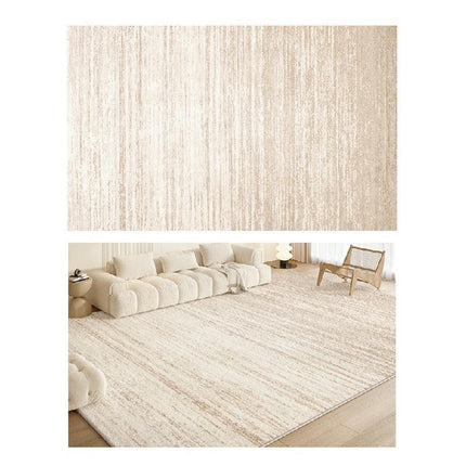 Modern Area Rug Machine Washable Beige Rugs for Living Room Large Carpets Decor 1