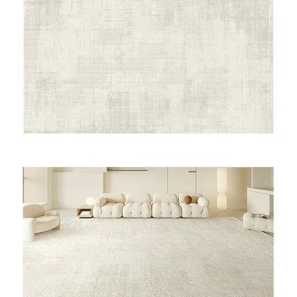 Rug for Living Room Washable Soft Indoor Floor Carpet, Modern Non-Slip Large Area Rugs Beige