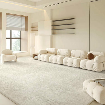 Rug for Living Room Washable Soft Indoor Floor Carpet, Modern Non-Slip Large Area Rugs Beige