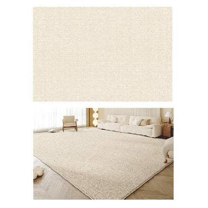Washable Soft Indoor Floor Carpet,Beige Rug for Living Room Large Area Rugs