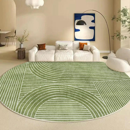 Abstract Art Decor Area Rug for Living Room Round Indoor Rugs And Carpet