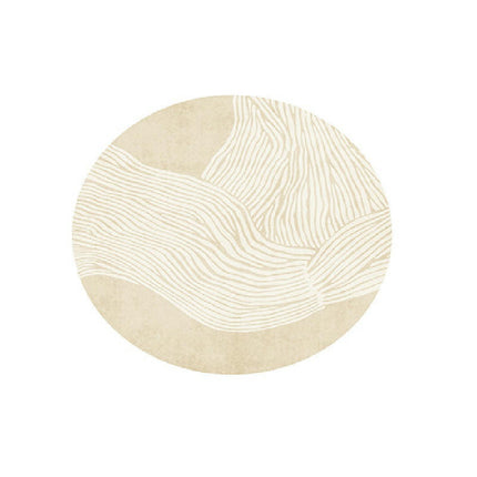 Abstract Art Decor Area Rug for Living Room Round Indoor Rugs And Carpet