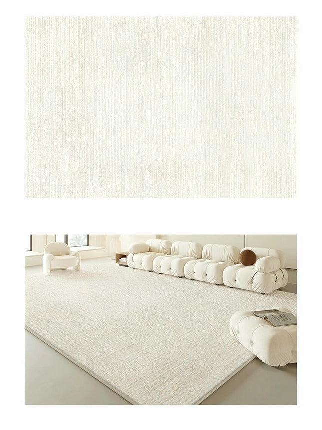 Abstract Art Decor Area Rug for Living Room Cream Indoor Rugs And Carpet