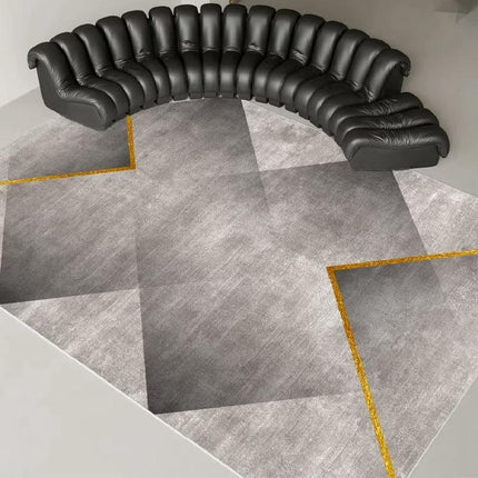 Light Luxury Area Rug Geometric Modern Rugs Area Rugs for Living Room Rug And Carpet