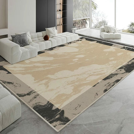 Decor Rug for Living Room Abstract Pattern Indoor Soft Carpet Modern Bedside Carpet