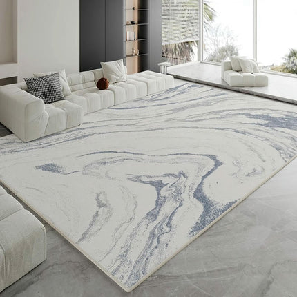 Decor Rug for Living Room Abstract Pattern Indoor Soft Carpet Modern Bedside Carpet