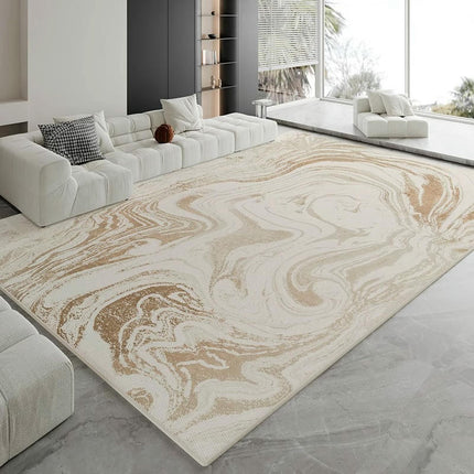 Decor Rug for Living Room Abstract Pattern Indoor Soft Carpet Modern Bedside Carpet