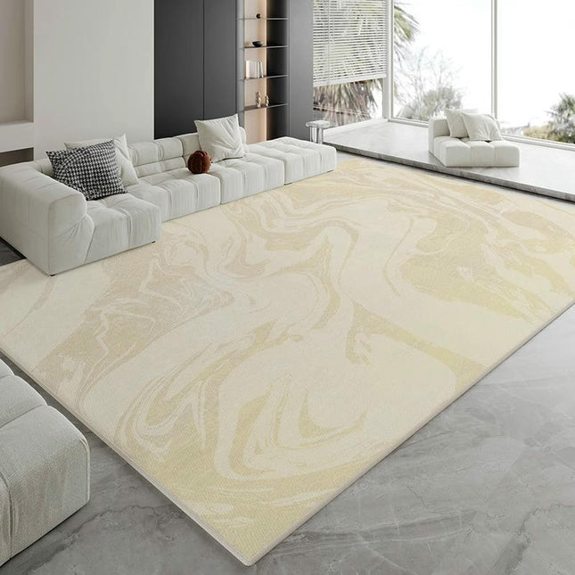 Decor Rug for Living Room Abstract Pattern Indoor Soft Carpet Modern Bedside Carpet