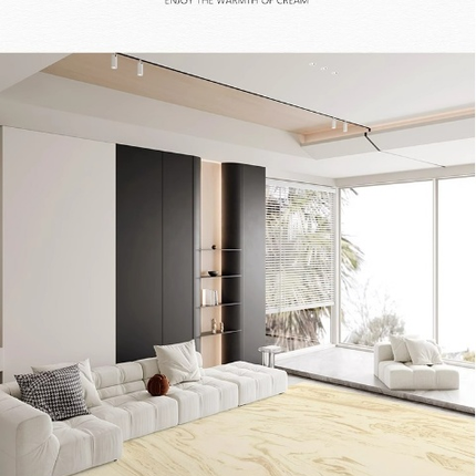 Decor Rug for Living Room Abstract Pattern Indoor Soft Carpet Modern Bedside Carpet