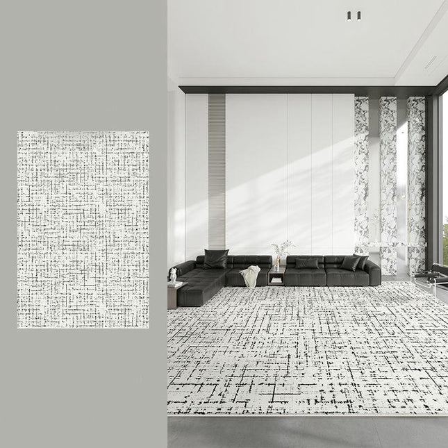 Simple Modern Abstract Area Rug Rugs for Living Room Bedroom-Carpet Machine Washable Rugs
