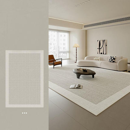 Low Pile Area Rug for Room Modern Simple Area Rug Rugs for Living Room Bedroom 1
