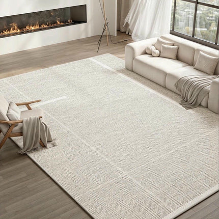 Low Pile Area Rug for Room Modern Simple Area Rug Rugs for Living Room Bedroom