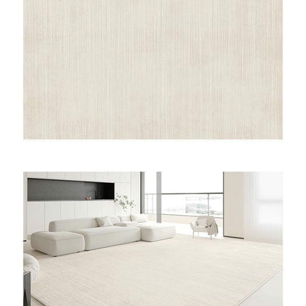 Solid Area Rug Soft Low-Pile Modern Area Rugs Non-Slip Indoor Carpet for Living Room 1