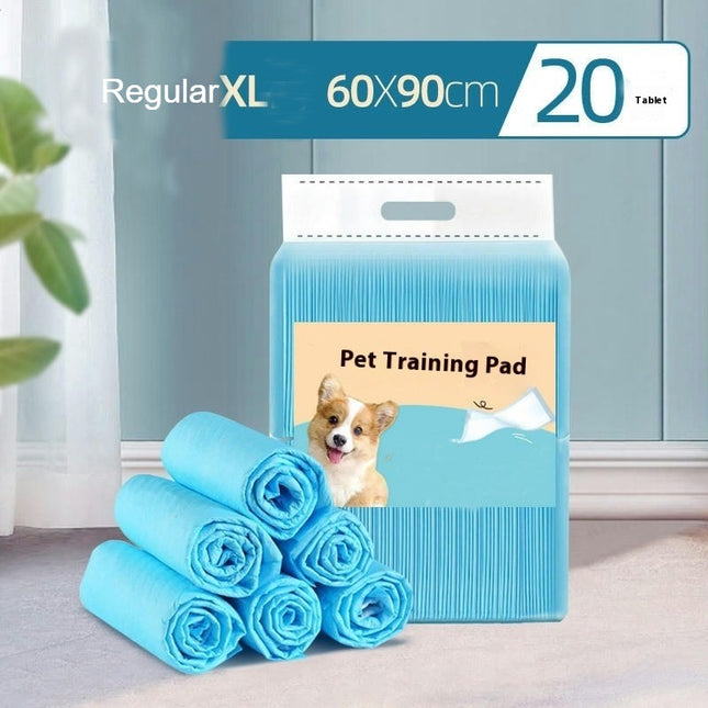 Dog and Puppy Pee Pads with 5-Layer Leak-Proof Design and Quick-Dry Surface for Potty Training