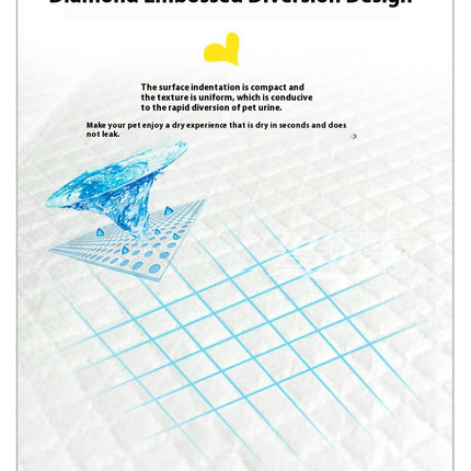 Pet Urine Pads-Disposable Urine Pads Leak-proof Quick Absorption 6-layer Urine Pad Training Pad