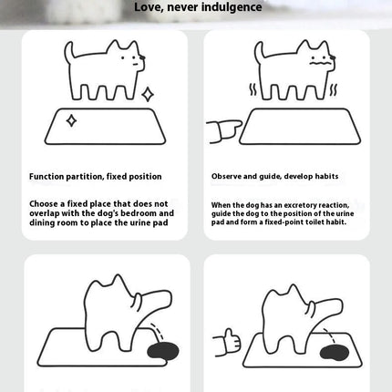 Pet Diaper Pads - Disposable Diapers for Cats and Dogs Thickened Pet Diaper Training Pads
