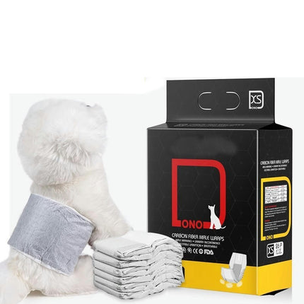 Disposable Dog Diapers Female, Super Absorbent, Breathable, With Wetness Indicator