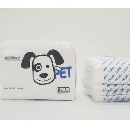 Pet Soft Dog Diapers Female - Disposable Puppy Diapers, Cat Diapers