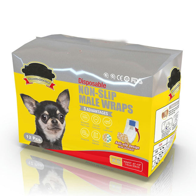 Pet Soft Dog Diaper Liners - Disposable Dog Diaper Booster Pads for  Most Dog Wraps and Belly Bands Up