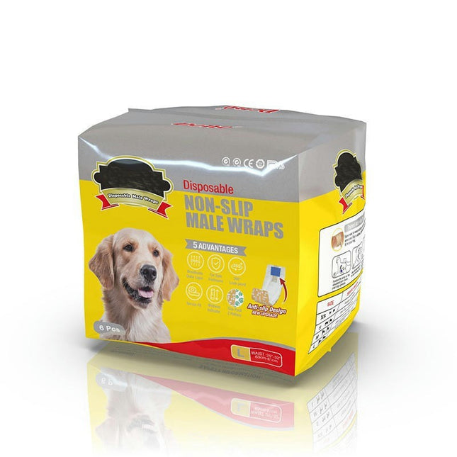 Pet Soft Dog Diaper Liners - Disposable Dog Diaper Booster Pads for  Most Dog Wraps and Belly Bands Up
