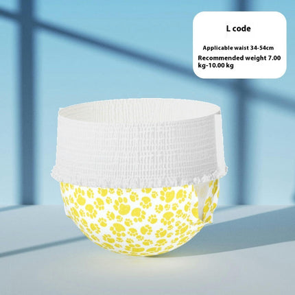 Comfortable Male Dog Diapers - 10-Pack Super Absorbent Disposable Male Dog Wraps for Incontinence Urination